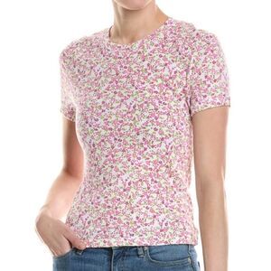 MICHAEL STARS Floral Pink Women's Top, OS